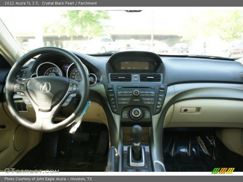 Crystal Black Pearl / Parchment 2012 Acura TL 3.5