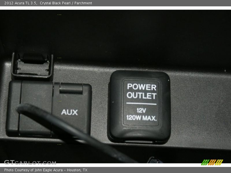 Crystal Black Pearl / Parchment 2012 Acura TL 3.5