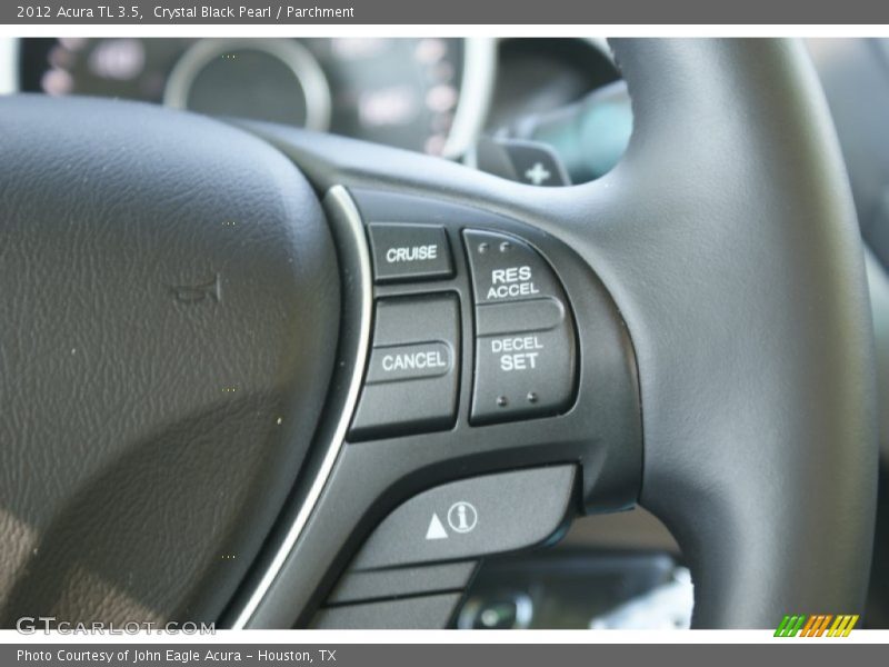 Crystal Black Pearl / Parchment 2012 Acura TL 3.5