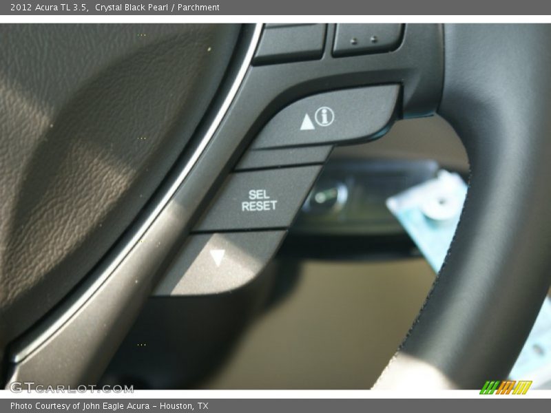 Crystal Black Pearl / Parchment 2012 Acura TL 3.5