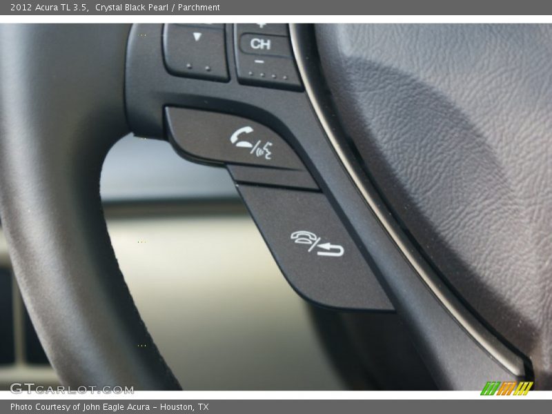 Crystal Black Pearl / Parchment 2012 Acura TL 3.5