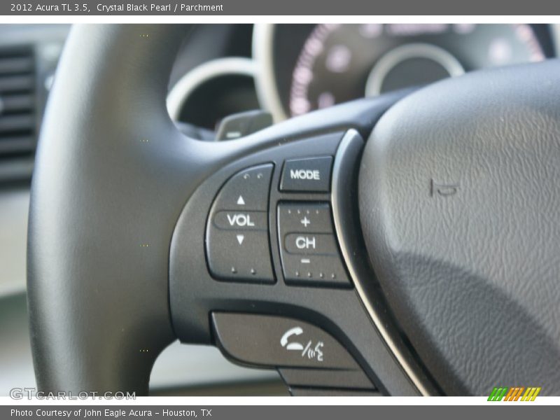 Crystal Black Pearl / Parchment 2012 Acura TL 3.5