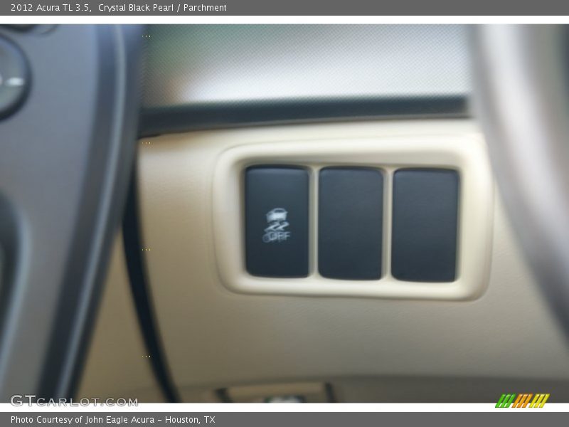Crystal Black Pearl / Parchment 2012 Acura TL 3.5