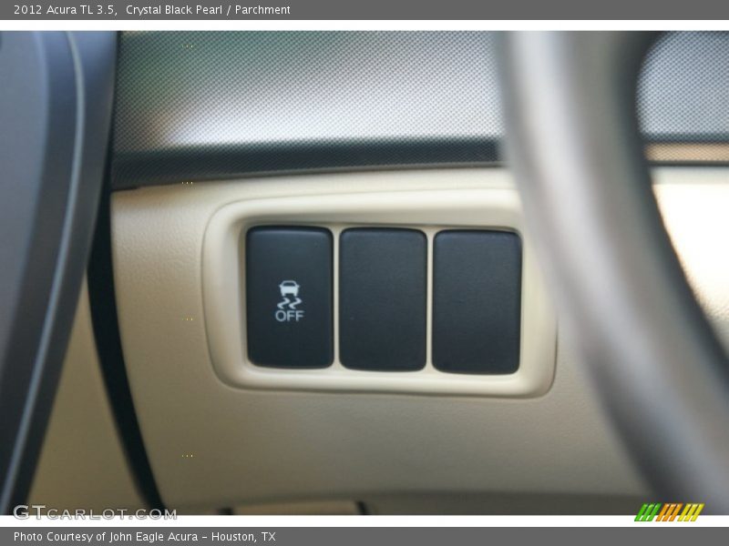 Crystal Black Pearl / Parchment 2012 Acura TL 3.5