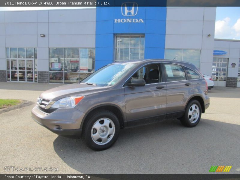 Urban Titanium Metallic / Black 2011 Honda CR-V LX 4WD
