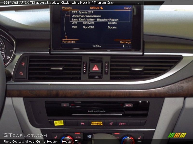 Audio System of 2014 A7 3.0 TDI quattro Prestige