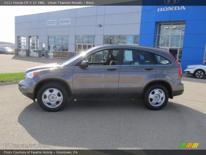 Urban Titanium Metallic / Black 2011 Honda CR-V LX 4WD