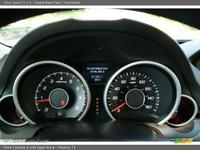 Crystal Black Pearl / Parchment 2012 Acura TL 3.5