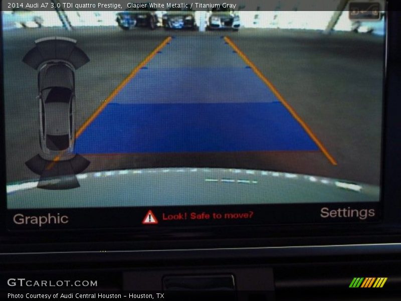 Controls of 2014 A7 3.0 TDI quattro Prestige