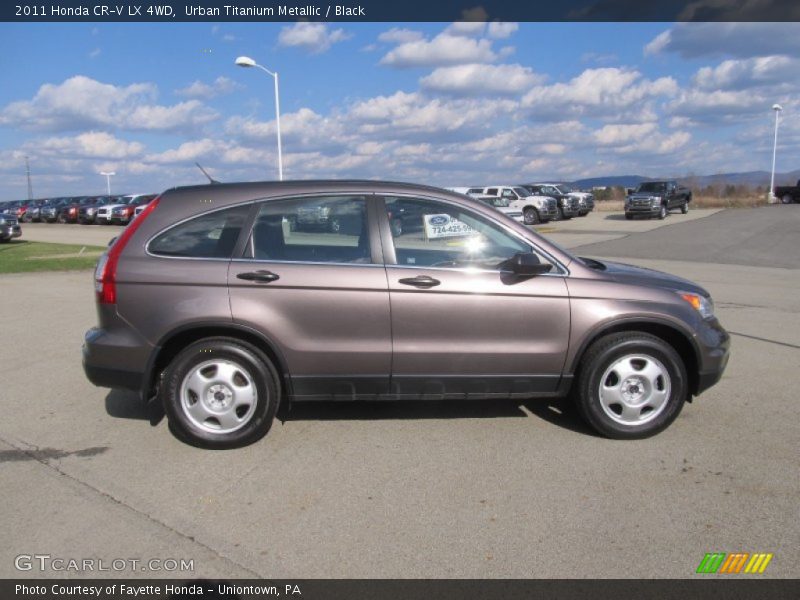 Urban Titanium Metallic / Black 2011 Honda CR-V LX 4WD