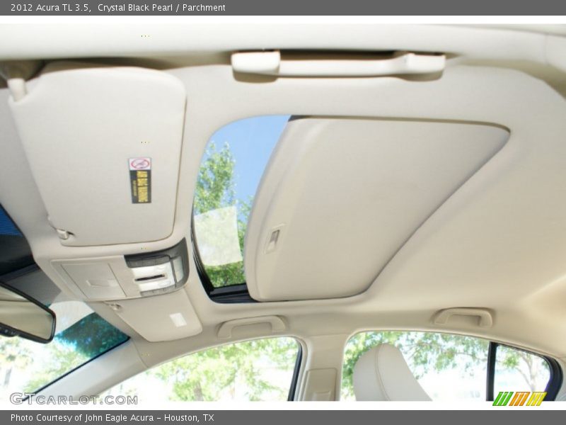 Crystal Black Pearl / Parchment 2012 Acura TL 3.5