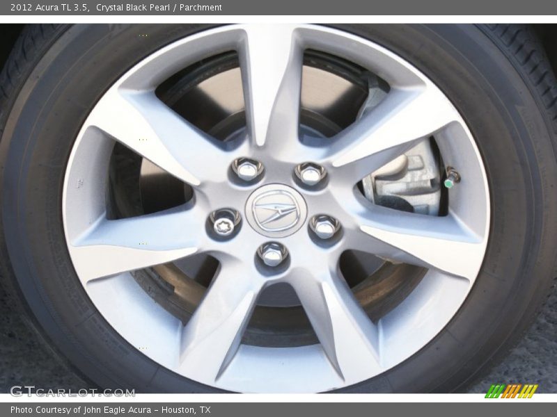 Crystal Black Pearl / Parchment 2012 Acura TL 3.5