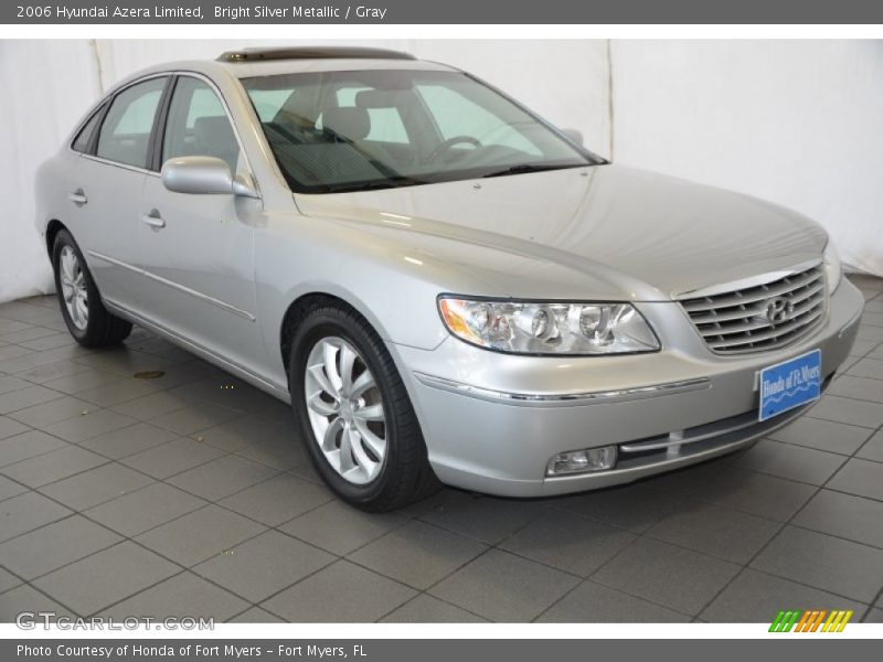 Bright Silver Metallic / Gray 2006 Hyundai Azera Limited