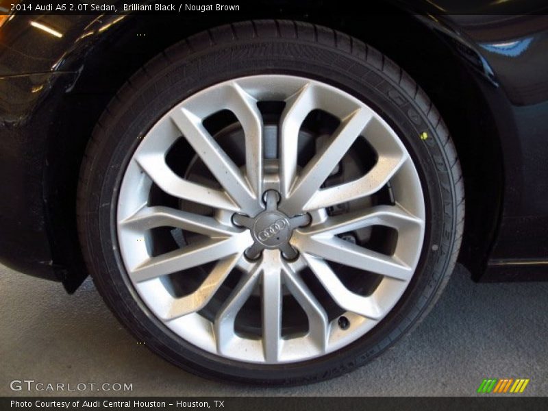 Brilliant Black / Nougat Brown 2014 Audi A6 2.0T Sedan