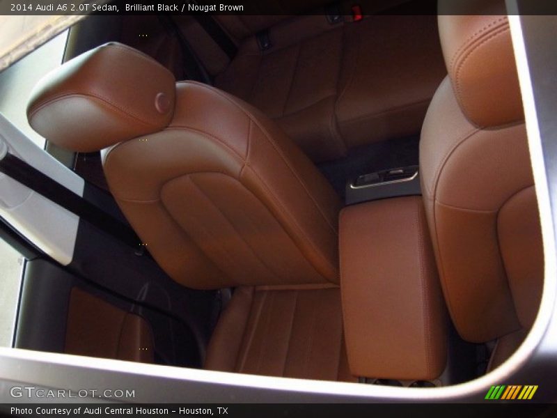 Brilliant Black / Nougat Brown 2014 Audi A6 2.0T Sedan