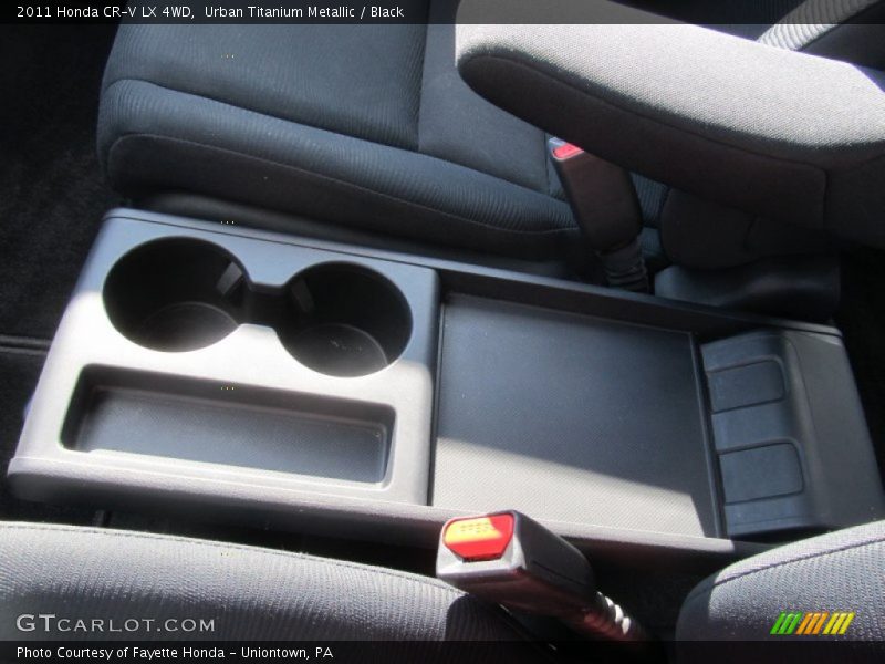 Urban Titanium Metallic / Black 2011 Honda CR-V LX 4WD