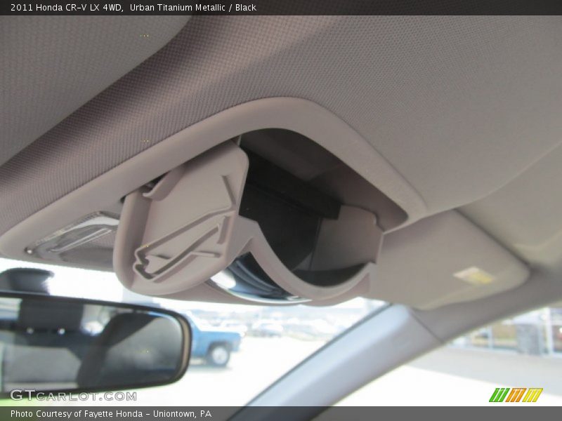 Urban Titanium Metallic / Black 2011 Honda CR-V LX 4WD