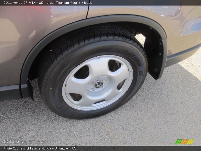Urban Titanium Metallic / Black 2011 Honda CR-V LX 4WD