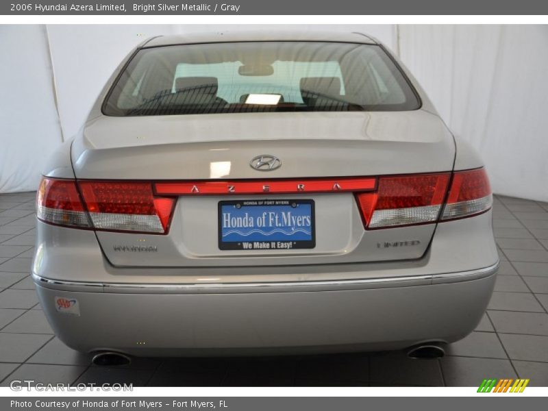 Bright Silver Metallic / Gray 2006 Hyundai Azera Limited