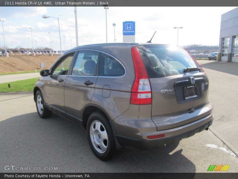 Urban Titanium Metallic / Black 2011 Honda CR-V LX 4WD