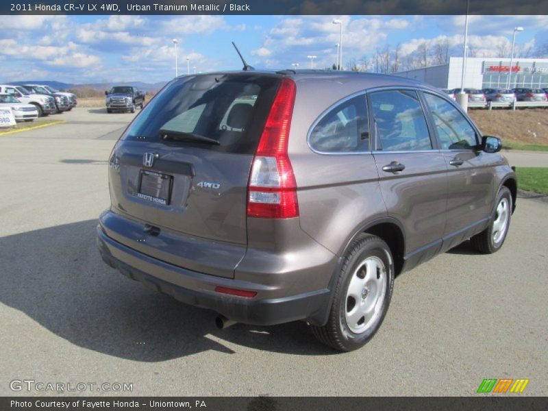 Urban Titanium Metallic / Black 2011 Honda CR-V LX 4WD