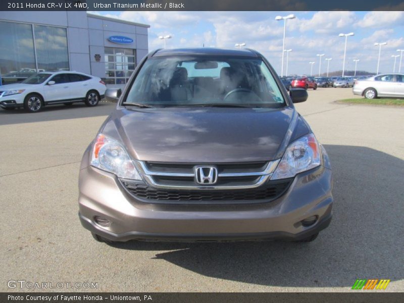 Urban Titanium Metallic / Black 2011 Honda CR-V LX 4WD