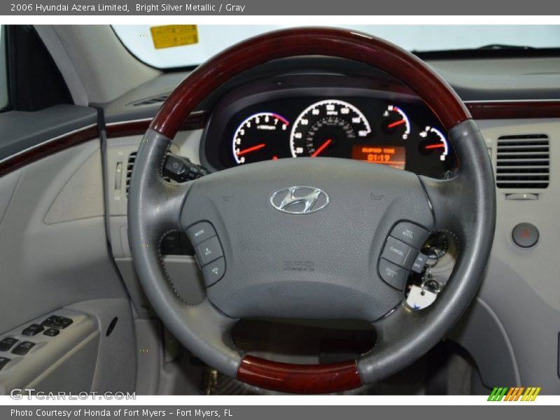 Bright Silver Metallic / Gray 2006 Hyundai Azera Limited