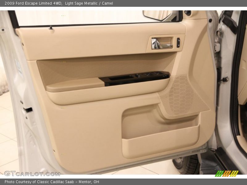 Light Sage Metallic / Camel 2009 Ford Escape Limited 4WD