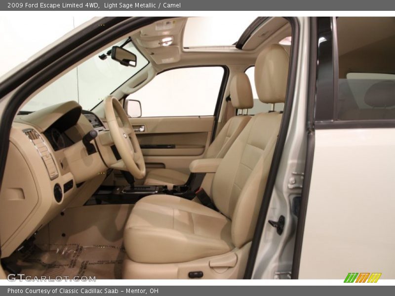 Light Sage Metallic / Camel 2009 Ford Escape Limited 4WD