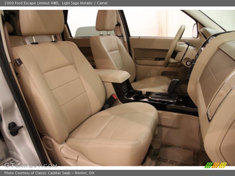 Light Sage Metallic / Camel 2009 Ford Escape Limited 4WD
