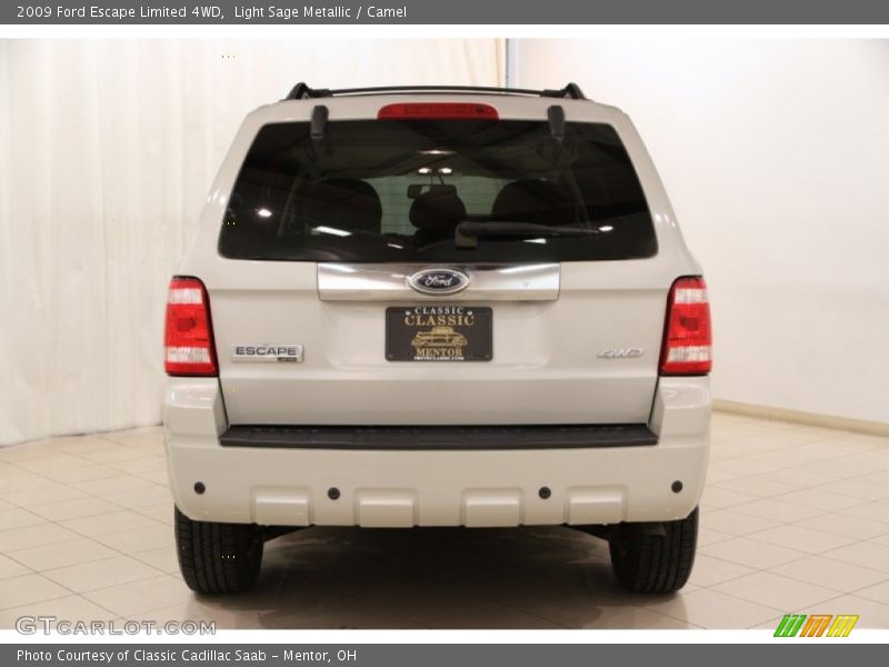 Light Sage Metallic / Camel 2009 Ford Escape Limited 4WD