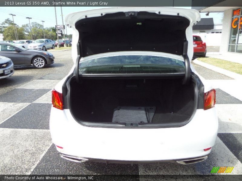 Starfire White Pearl / Light Gray 2013 Lexus GS 350 AWD