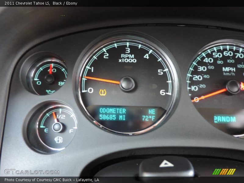 Black / Ebony 2011 Chevrolet Tahoe LS