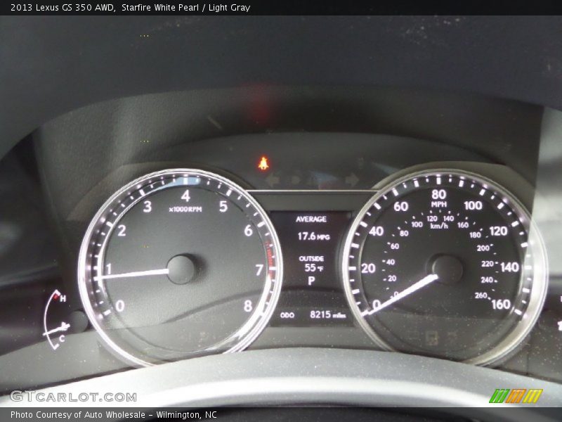 Starfire White Pearl / Light Gray 2013 Lexus GS 350 AWD