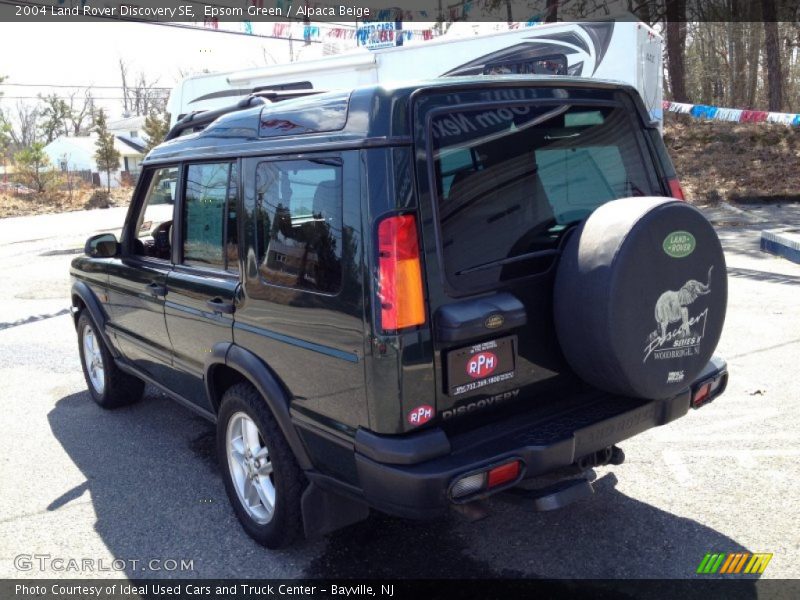 Epsom Green / Alpaca Beige 2004 Land Rover Discovery SE