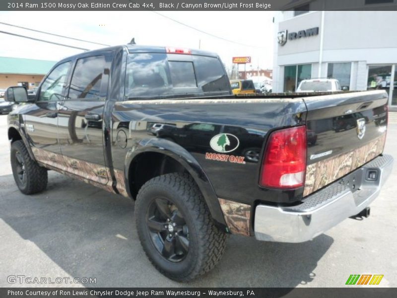 Black / Canyon Brown/Light Frost Beige 2014 Ram 1500 Mossy Oak Edition Crew Cab 4x4