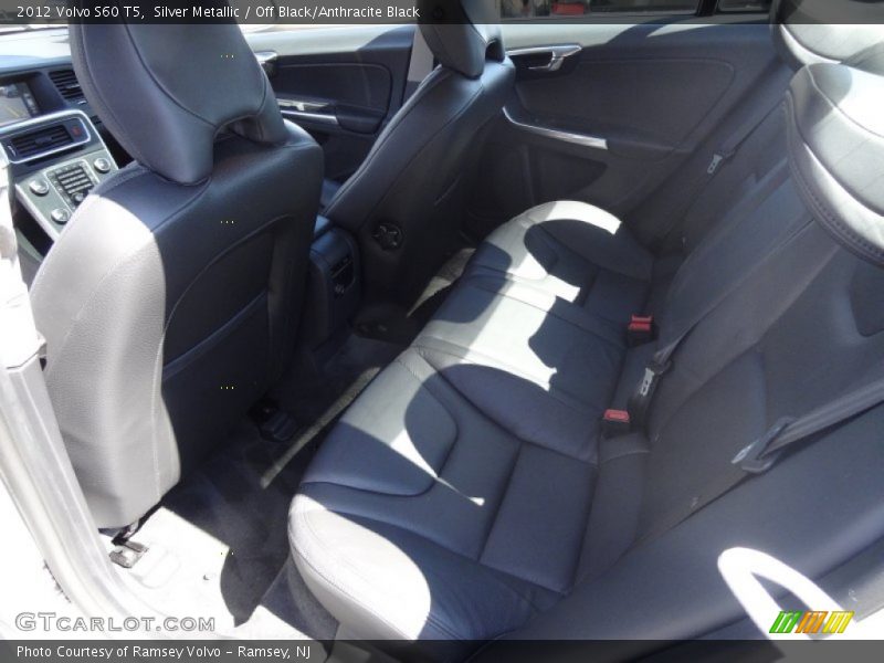 Silver Metallic / Off Black/Anthracite Black 2012 Volvo S60 T5