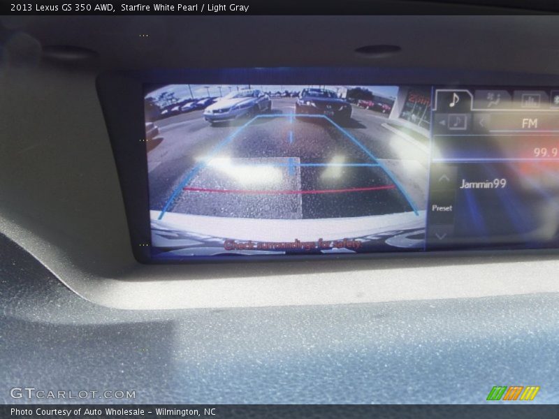 Starfire White Pearl / Light Gray 2013 Lexus GS 350 AWD
