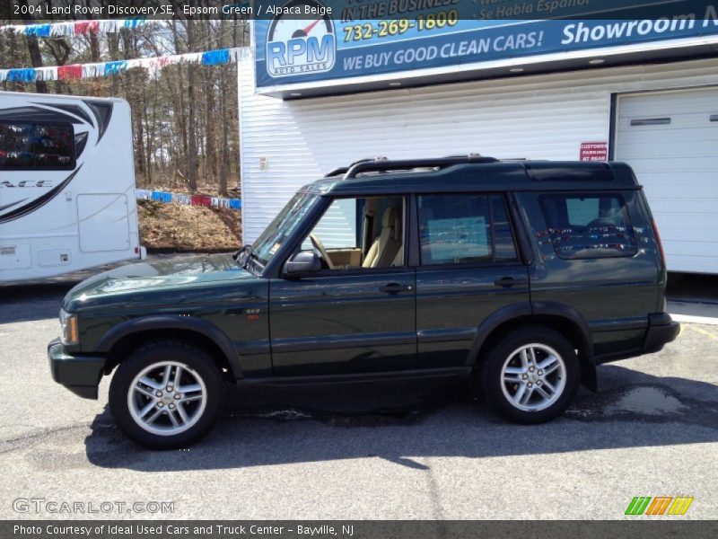 Epsom Green / Alpaca Beige 2004 Land Rover Discovery SE
