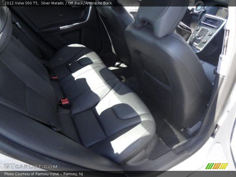Silver Metallic / Off Black/Anthracite Black 2012 Volvo S60 T5