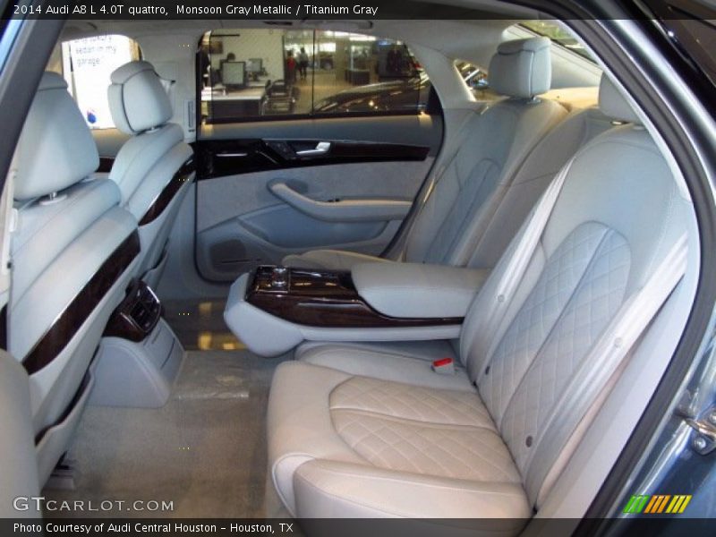 Rear Seat of 2014 A8 L 4.0T quattro