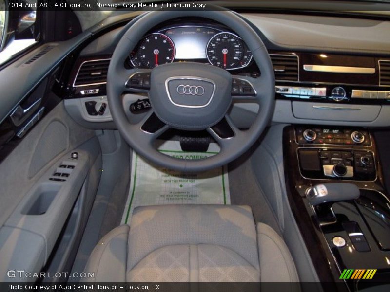 Dashboard of 2014 A8 L 4.0T quattro