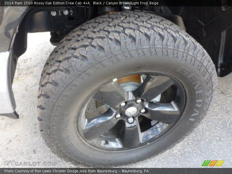 Black / Canyon Brown/Light Frost Beige 2014 Ram 1500 Mossy Oak Edition Crew Cab 4x4