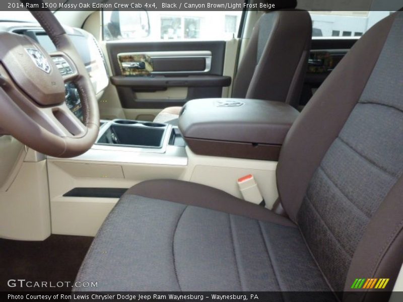 Black / Canyon Brown/Light Frost Beige 2014 Ram 1500 Mossy Oak Edition Crew Cab 4x4