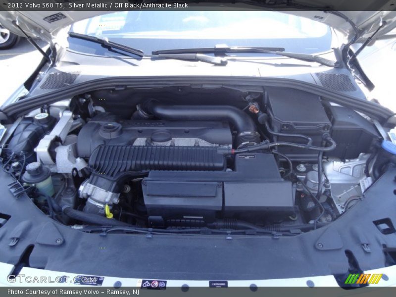 Silver Metallic / Off Black/Anthracite Black 2012 Volvo S60 T5