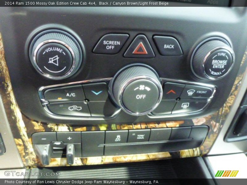 Black / Canyon Brown/Light Frost Beige 2014 Ram 1500 Mossy Oak Edition Crew Cab 4x4