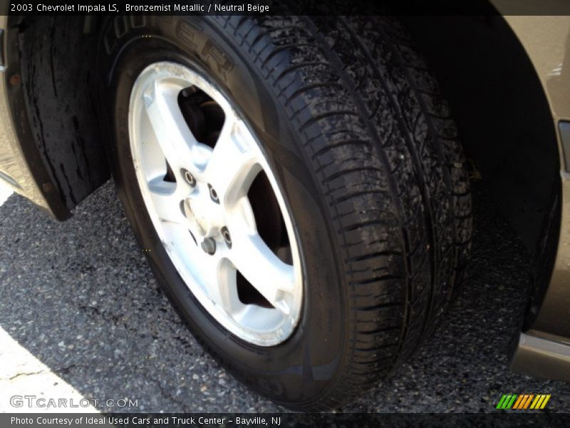 Bronzemist Metallic / Neutral Beige 2003 Chevrolet Impala LS