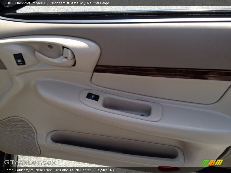 Bronzemist Metallic / Neutral Beige 2003 Chevrolet Impala LS