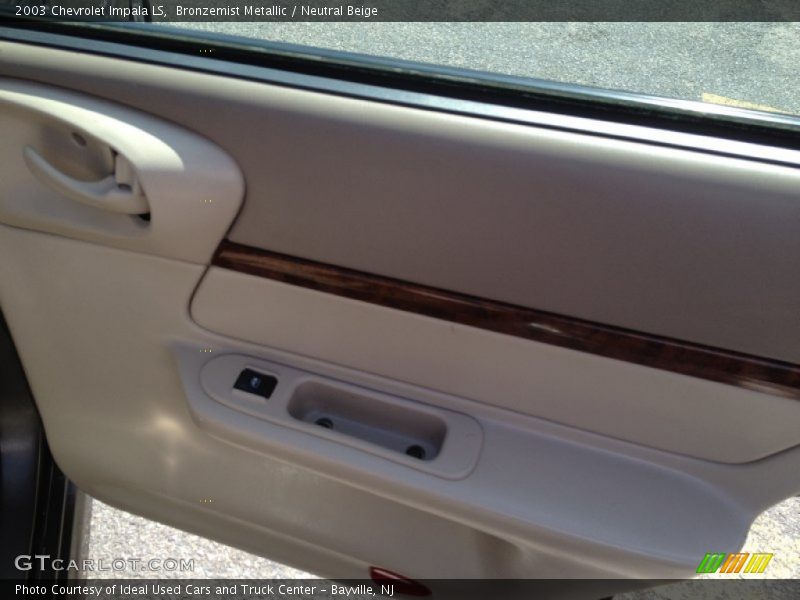 Bronzemist Metallic / Neutral Beige 2003 Chevrolet Impala LS