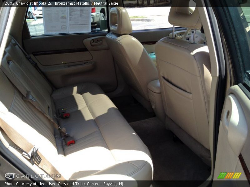 Bronzemist Metallic / Neutral Beige 2003 Chevrolet Impala LS